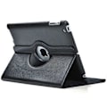 Miniatyrbild 3 av 5: iPad Pro 3/4/5/6 12.9\" 360 Smart Cover Fodral PU Läder Svart Svart