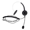 Miniatyrbild 3 av 5: RJ9 Headset Brusreducering Ergonomisk Justerbar Volymkontroll Datorheadset för Online-lektioner het