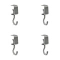 4-pack justerbara skrivbordsväskkrokar