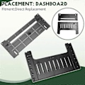 Miniatyrbild 5 av 5: Bilram Fascia Adapter Android Radio Dash Monteringspanel Kit för Raize Ativa 2021