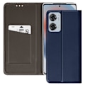 Miniatyrbild 2 av 5: Fodral för Motorola Edge 50 Fusion Magnetiskt Clamshell Kortfodral, Mörkblå