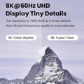 Miniatyrbillede 4 af 5: Type A 1,2 m 8K@60Hz 40Gbps USB 4.0 Thunderbolt 3 Type til Type PD 100W Hurtigopladelig Data