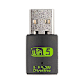 Miniatyrbild 4 av 5: WiFi-adapter Dual Band Nätverkskort Mini för PC Laptop Nätverksverktyg