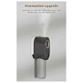 Miniatyrbild 3 av 5: Eterisk olja aromaterapi för kontor hem bärbar elektrisk aromspridare Bluetooth-kontroll (Svart) bs