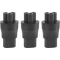 3x IEC 320 C5 hun 3-benet til C8 han 2-benet strømadapter