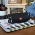 Trådlös Bluetooth-högtalare Utomhus Handsfree-samtal Bärbar Stereo Tyg Bärbar Bluetooth-högtalare