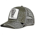 Miniatyrbillede 2 af 2: Voksen Sort Panther Mesh Cap Sommer Baseball Cap Trucker Cap W-WELLNGS Elefant Elephant