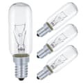 E14 40W Glödlampa T25 230V Varmvit Dimbar - 4-pack
