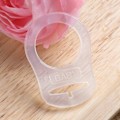 Miniatyrbilde 5 av 5: 10 myke silikonknapper MAM Ring Smokkholder Klips