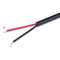 Pikkukuva 3 / 5: USB C uros - 2-nastainen virtajohdon jatkokaapeli, tyyppi C avoin pää, pigtail-johto 5V 3A [Db] 2m 2m Elbow