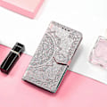 Miniatyrbild 5 av 5: Samsung Galaxy S8 Fodral Läder Plånboksfodral Präglad Mandala Magnetisk Flip Skydd Stötsäker - Roséguld