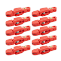Miniatyrbilde 1 av 3: 10x Planer Boards/Utløserklemmer for Havfiske, Trolling Line Clip, Justerbar Red