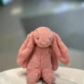 Pikkukuva 4 / 10: Alkuperäinen Jellycat iso Bonnie-kani nukke söpö kaninukke lapsille vauvan rauhoittava pehmolelu lahja Harmaa Kani Harmaa Pupu Gray Bunny 51CM