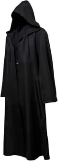 GraduationMall Sith Robe til voksne Halloween Jedi Hovedbeklædning Kappe Ridder Darth Sidious Star Wars Cosplay Kostume M