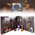 Miniatyrbild 1 av 4: 2024 Halloween-nedräkning, 31-dagars adventskalender med överraskningsfigurer, Halloween-plyschtomtar