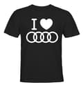 Audi - T-SHIRT - MÆND Svart - M
