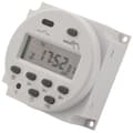 DC 12V Digital LCD Programmerbar Timer Tidsrelä 16A Ampere white