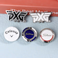 Miniatyrbillede 3 af 8: Golf Marker Magnet Golf Tilbehør Kasket Badge Marker Clip Tilbehør B one size B B one size
