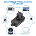 Miniatyrbilde 4 av 5: st Transformator 220V 12V IP44 Vanntett strømforsyning 12V 2A AC-adapter LED-transformator for julelysslynger