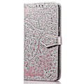 Miniatyrbild 2 av 5: Samsung Galaxy S8 Fodral Läder Plånboksfodral Präglad Mandala Magnetisk Flip Skydd Stötsäker - Roséguld