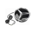 Mercedes Benz Frontgrill Krom 3 Stjerner 18,5 Cm Led-emblem - Passer A B E Ml Cls R Glk