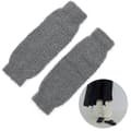 Miniatyrbild 2 av 5: Women's Cable Knit Leg Warmers Solid Color Comfortable and Chic Boot Socks White Dark Grey