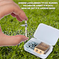 Miniatyrbild 2 av 5: 30-pack titan utbytesblad för Worx Landroid robotgräsklippare Uppgraderade titanblad och skruvar för Worx Landroid robotgräsklippare