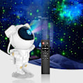 Miniatyrbilde 1 av 4: Astronaut Galaxy Projektor Stjernehimmel Nattlys, Astronaut Stjerneprojektor med Nebula, Timer og Fjernkontroll, Stjernelampe for Soverom og Tak