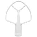 K5AB K5SS Kitchen Mixer Aid Coated Flat Beater, Replacement for KitchenAid Mixer W10807813, 9707670 Accessories CJY White