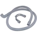 Miele Kompatibel Diskmaskin Avloppsslang 90° Böjd Ände 22mm med Krok