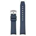 Watch Strap FKM Band Replacement for Tudor Black Bay BB58 Curved Interface 20MMCJY Blue