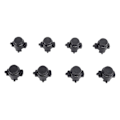 Miniatyrbillede 1 af 5: 8 stk. Parkeringssensor Dækkappe 2058840074 til C300 C400 C43 C450 C63 CLS450 E300 GLE450 GLS550 GLS63