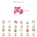 Miniatyrbilde 3 av 4: Squish Mallows Bursdagsdekorasjoner, Squish Mallows Festutstyr Inkluderer Bursdagsbanner, Kake Topper, Squish Mallows Ballonger, Festdekorasjoner S Set 1