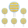 G4 LED 3W, AC12-24V, 300LM Varmvit 3000K, 24x5730 SMD 6-pack