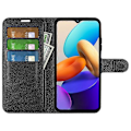 Miniatyrbillede 2 af 5: Kompatibel med vivo Y22s 4G PU læder + TPU fuld beskyttelsesetui tegnebog holder telefonetui Multicolor Style A