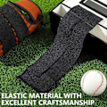 Miniatyrbilde 3 av 5: Baseball Softball Hanske Stropp Tykk Høy Elastisk Baseball Hanske Wrap Bånd for Rask Lommeformasjon Justerbar Varm Hanske Behandling for Damp eller Varme Black