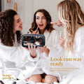 Miniatyrbillede 3 af 5: REMAKE Varmefrit Krøllejern Hårbånd Varmefrit Bånd Hårruller Silke Krøller Lazy Hårruller Sov Blødt Hårbånd Hårstylingværktøjer