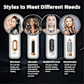 Miniatyrbilde 2 av 4: in 1 style Airwrap Air Styler med bred åpning, flat overflate (fold)