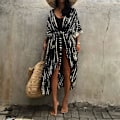 Miniatyrbillede 2 af 5: Cardigan med print, Long Beach Bikini Top