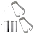 Miniatyrbilde 5 av 10: Originale BOOX Highlighter-nibber for Max lumi, lumi2/Note air2/Note5,3,2/Nova airC/Nova3 colol/Nova 3,2 penner 10 Plastnibber 10 Plastic Nibs 0.01