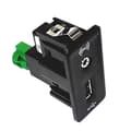 Golf 7 MK7 USB+AUX Interface Connector Adapter Kit CarPlay Switch 5Q0035726E 5G0035222E 3 Set