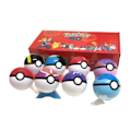 Miniatyrbilde 4 av 4: 8 stk Poké Ball + 8 stk Figurer + 8 stk Baser Beste Bursdagsgave Tilfeldig