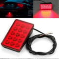 Bilens stroboskopbremselys - F1-stil LED-sikkerhetsfunksjon red