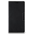 Pikkukuva 2 / 5: Samsung Galaxy Note20 Ultra Dream magneettinen imukuppi, vaakasuora, keinonahkainen suojakotelo pidikkeellä, korttipaikalla ja lompakolla [D] Black