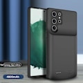 Miniatyrbillede 3 af 4: 4700/4800/6000 mAh Power Bank Cover til Samsung Galaxy S21 Plus - 6000mAh