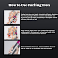 Miniatyrbilde 4 av 4: in 1 style Airwrap Air Styler med bred åpning, flat overflate (fold)