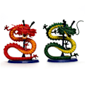 Miniatyrbild 5 av 5: IC Dragon Ball Leksaksfigur Drake Handgjord Modell Docka Leksak Ornament Röd