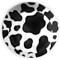 Pikkukuva 4 / 5: EN Buckets Muoti Aurinkohattu Pakattava Ulkoilu Kalastajahattu Naisille ja Miehille Mustavalkoinen Lehmänkuvio Black and White Cow Print One Size
