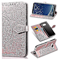 Miniatyrbillede 1 af 5: Samsung Galaxy S8 Etui Læder Wallet Etui Præget Mandala Magnetisk Flip Beskyttelse Stødsikker - Rosaguld