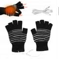 Universella Uppvärmda Handskar För Usb Varma Handskar För Vinterträff black universal